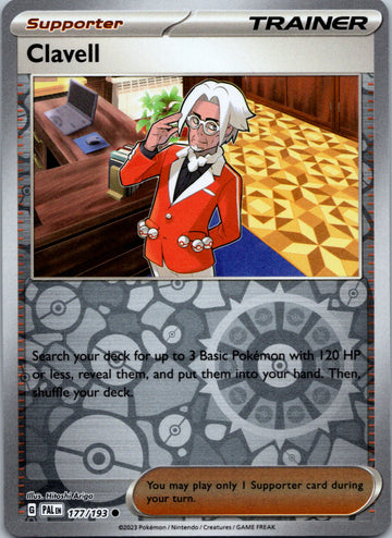 Clavell [177/193] [Paldea Evolved] Reverse Holofoil