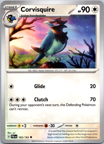Corvisquire [165/193] [Paldea Evolved]
