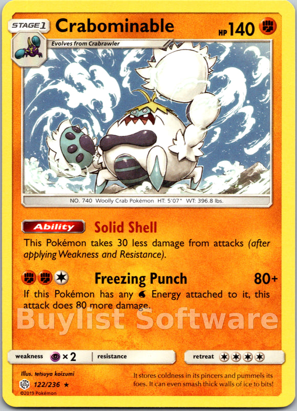 Crabominable [122/236] [Cosmic Eclipse]