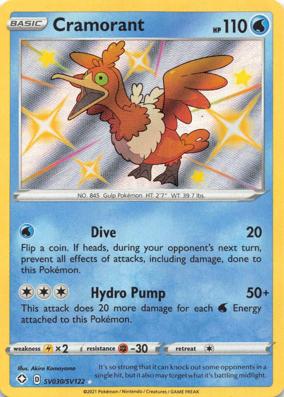 Cramorant [SV030/SV122] [Shining Fates: Shiny Vault] Holofoil