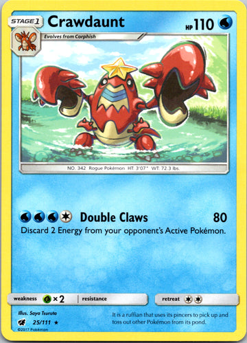 Crawdaunt [25/111] [Crimson Invasion]
