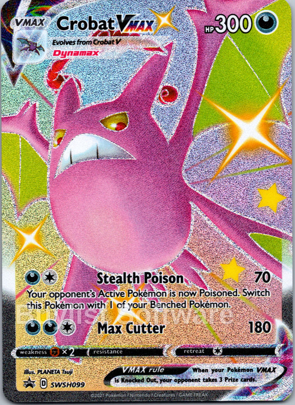 Crobat VMAX [SWSH099] [Sword & Shield Promo Cards] Holofoil