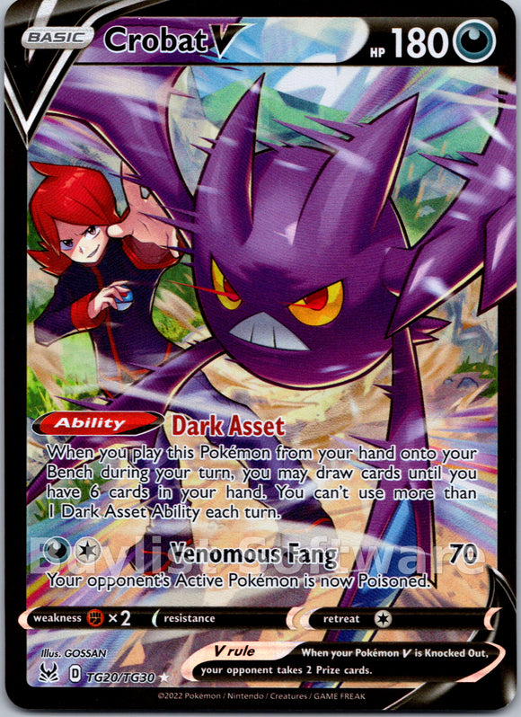Crobat V (TG20/TG30) [Sword & Shield: Lost Origin]