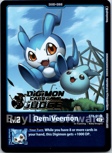 DemiVeemon (Judge Pack 2) [ST8-01] [Starter Deck 08: Ulforce Veedramon] Foil