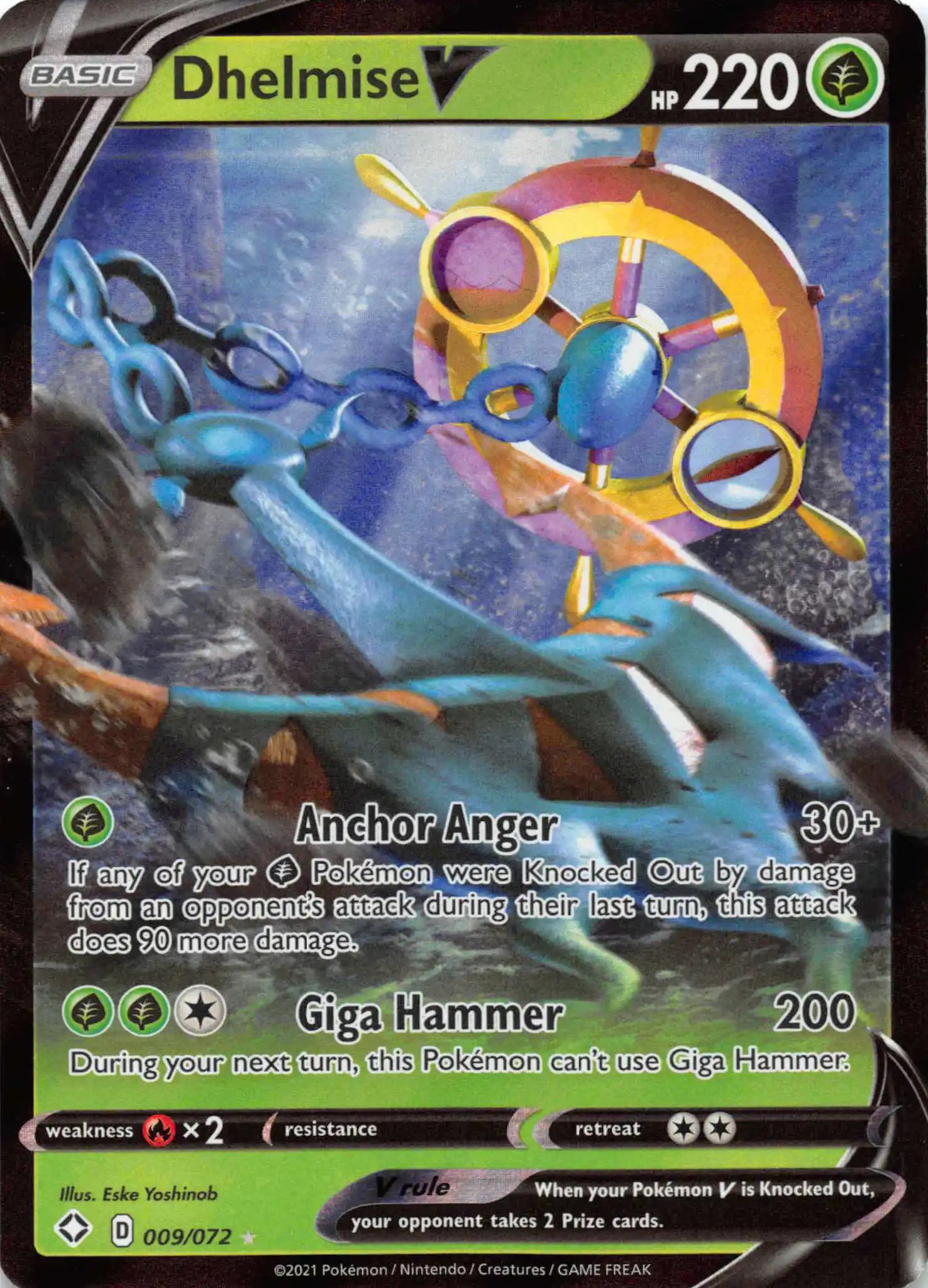 Dhelmise V [009/072] [Shining Fates] Holofoil
