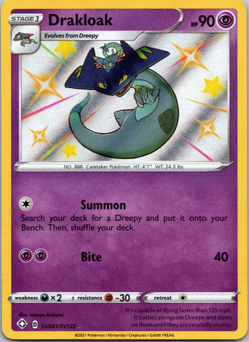 Drakloak [SV061/SV122] [Shining Fates: Shiny Vault] Holofoil