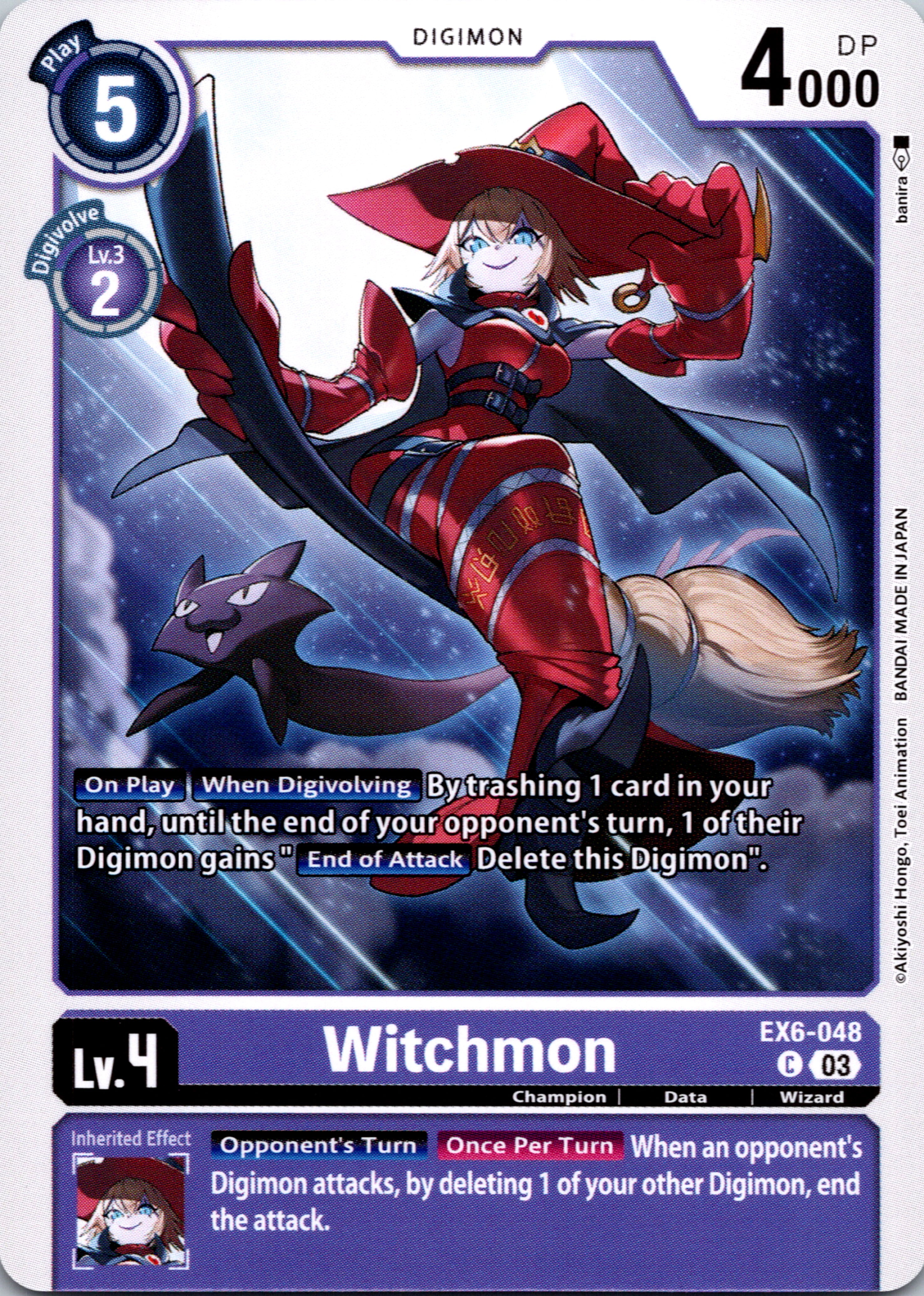 Witchmon [EX6-048-C] [Infernal Ascension] Normal