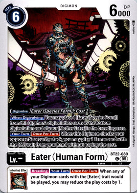 Eater (Human Form) [BT22-080 C] [Cyber Eden]
