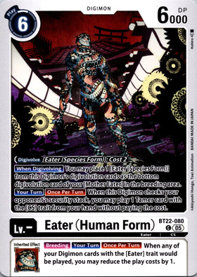 Eater (Human Form) [BT22-080 C] [Cyber Eden]