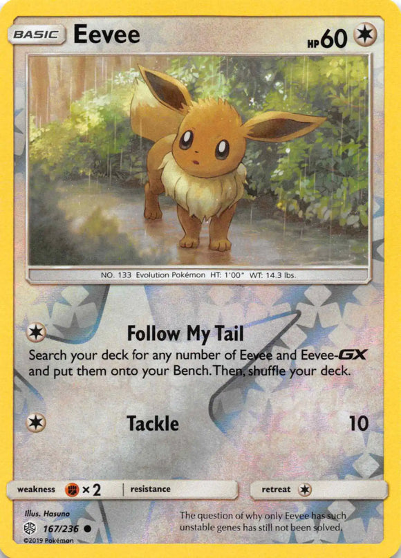 Eevee - 167/236 [167/236] [Cosmic Eclipse] Reverse Holofoil