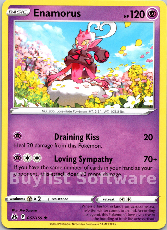 Enamorus (067/159) [Sword & Shield: Crown Zenith]