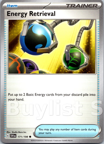 Energy Retrieval [171] - (SV01 Scarlet & Violet Base Set)