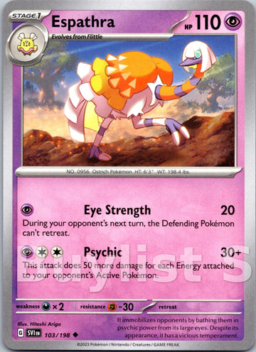 Espathra [103] - (SV01 Scarlet & Violet Base Set)