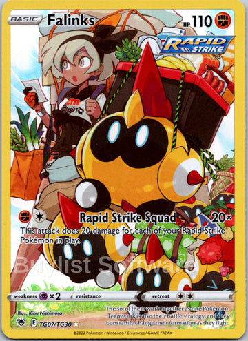 Falinks [TG07/TG30] [Astral Radiance Trainer Gallery] Holofoil