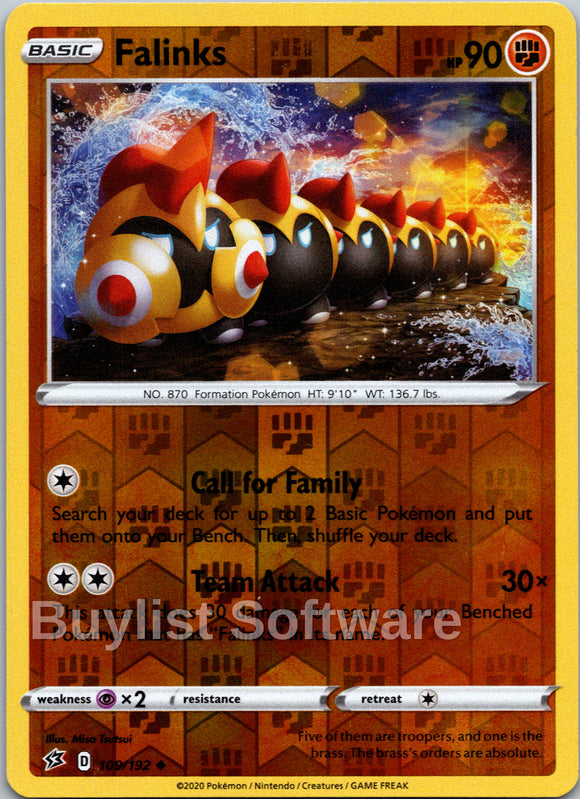 Falinks [109/192] [Rebel Clash] Reverse Holofoil