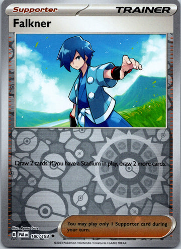 Falkner - 180/193 [180/193] [Paldea Evolved] Reverse Holofoil