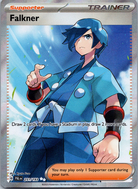 Falkner - 251/193 [251/193] [Paldea Evolved] Holofoil