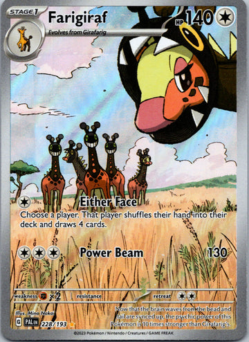 Farigiraf - 228/193 [228/193] [Paldea Evolved] Holofoil