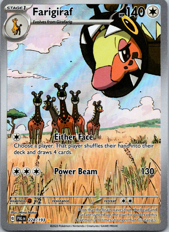 Farigiraf - 228/193 [228/193] [Paldea Evolved] Holofoil