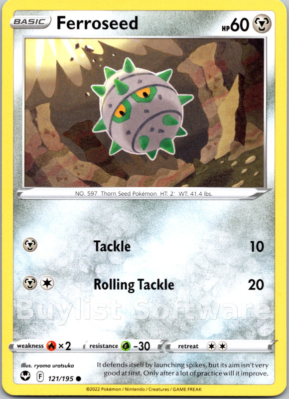 Ferroseed (121/195) [Sword & Shield: Silver Tempest]