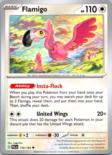 Flamigo [170/193] [Paldea Evolved]