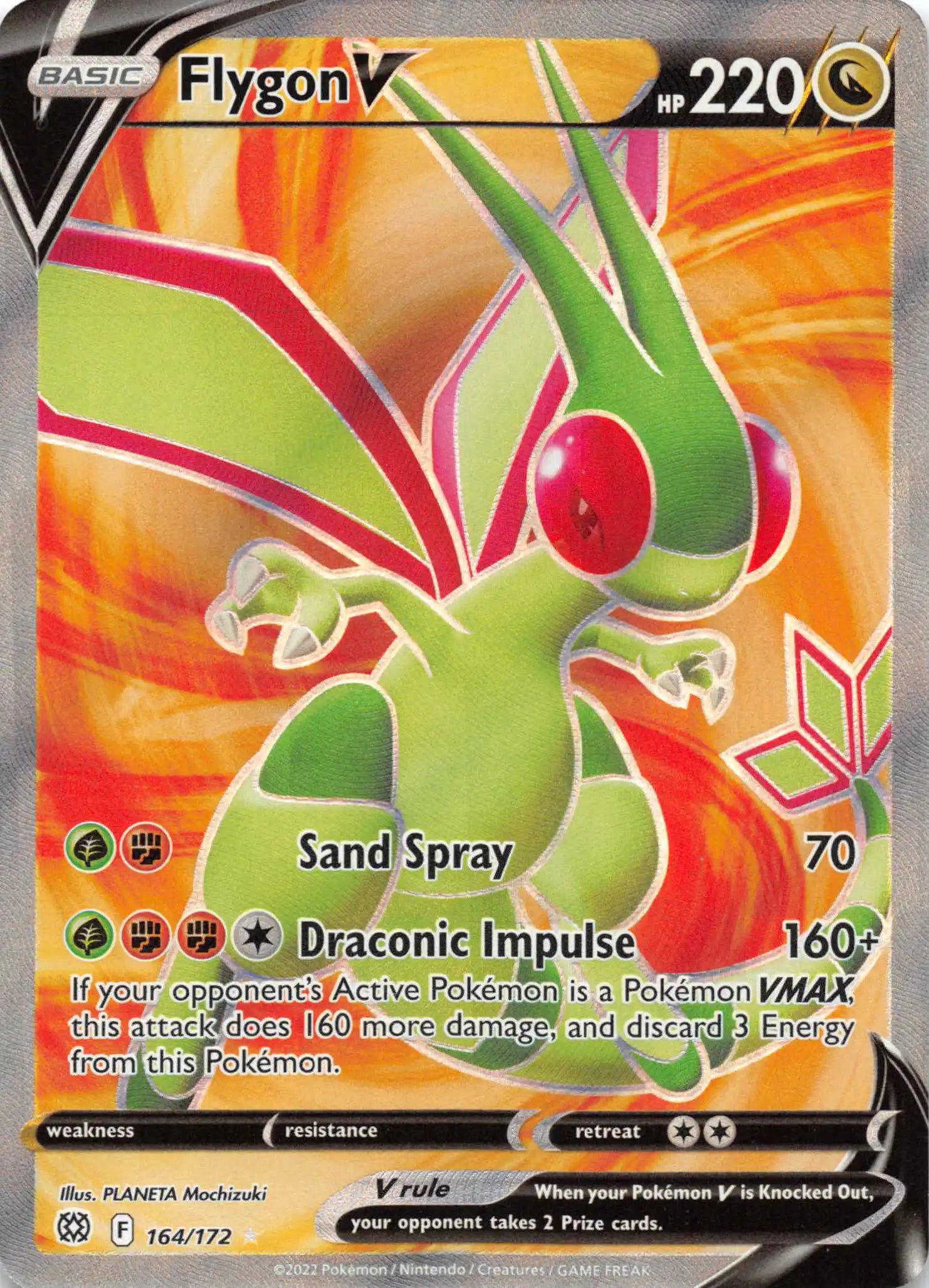 Flygon V (Full Art) [164/172] [Brilliant Stars] Holofoil