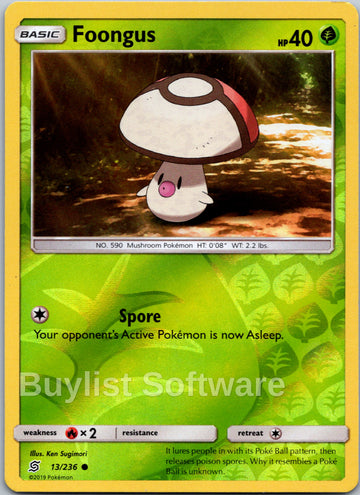 Foongus [13/236] [Unified Minds] Reverse Holofoil