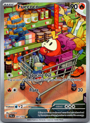 Fuecoco - 201/193 [201/193] [Paldea Evolved] Holofoil