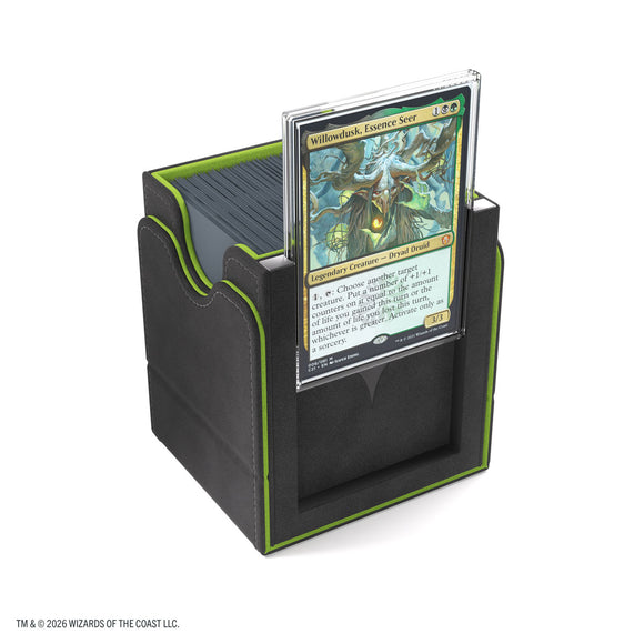Magic The Gathering-Secrets of Strixhaven Squire Plus XL (100ct) Black/Green