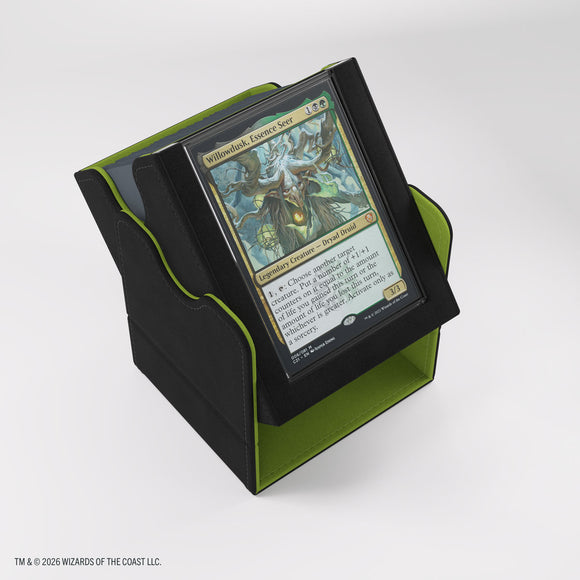 Magic The Gathering-Secrets of Strixhaven Squire Plus XL (100ct) Black/Green