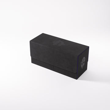 The Academic 133+ XL Convertible Black/Purple Deck Box (133ct)