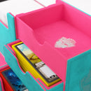 The Academic 133+ XL Convertible Teal/Pink Deck Box (133ct)-10