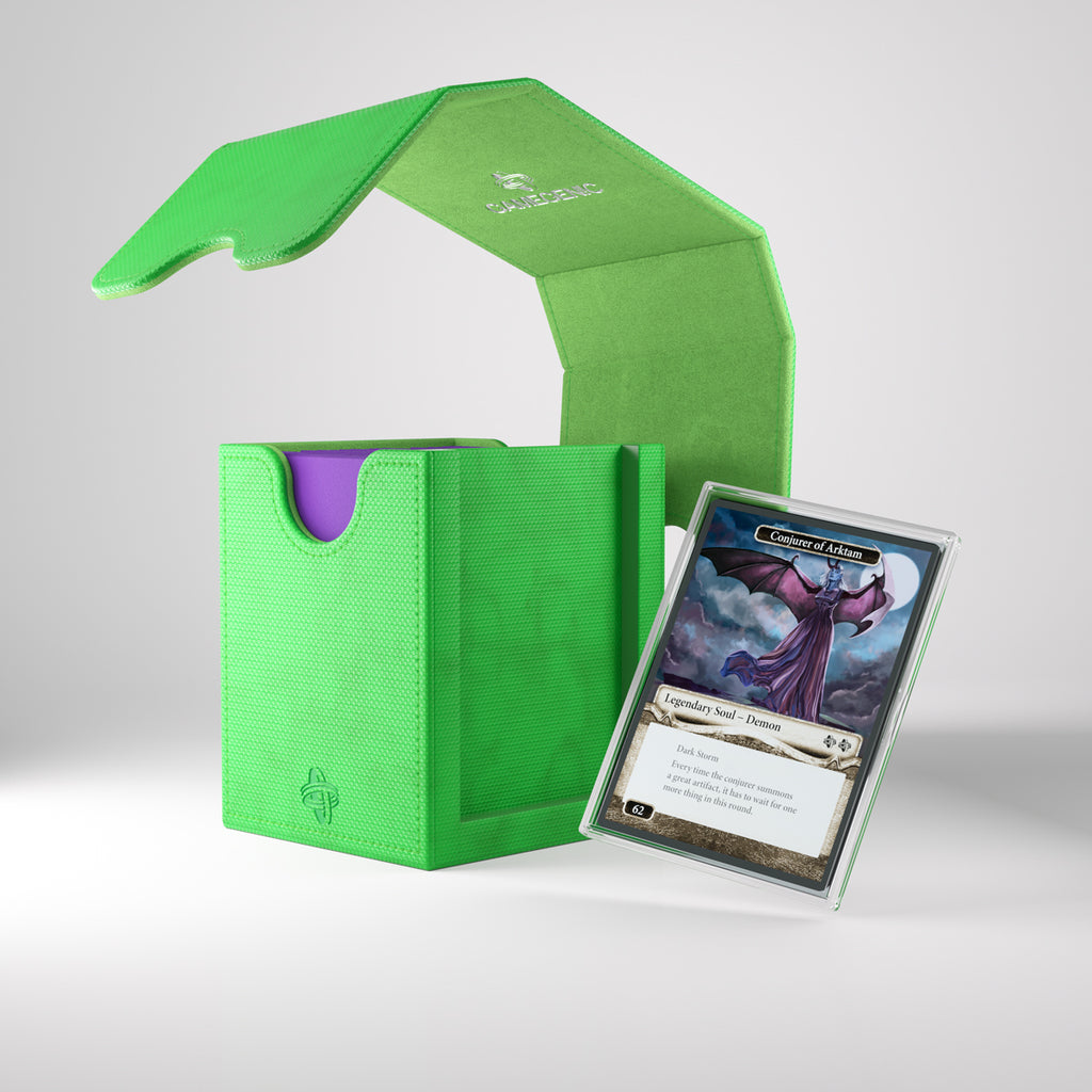 Squire Plus 100+ XL Convertible Green Deck Box (100ct)