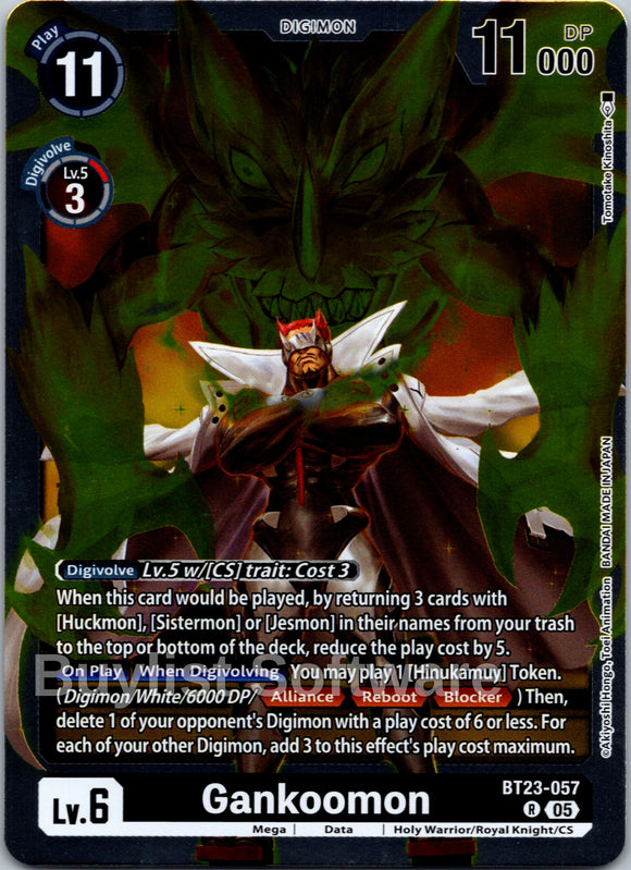 Gankoomon [BT23-057 R] [Hackers' Slumber] Foil