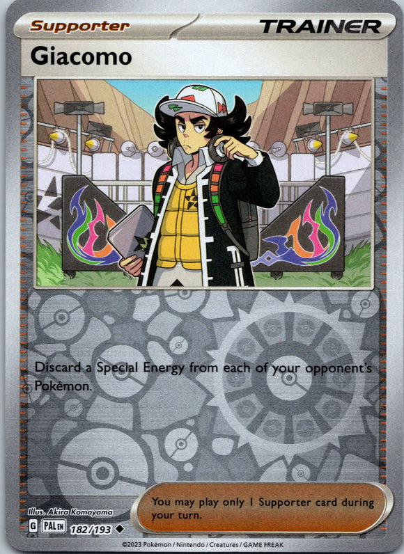 Giacomo [182/193] [Paldea Evolved] Reverse Holofoil