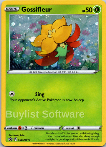 Gossifleur [SWSH010] [Sword & Shield Promo Cards] Holofoil