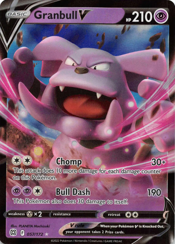 Granbull V [057/172] [Brilliant Stars] Holofoil