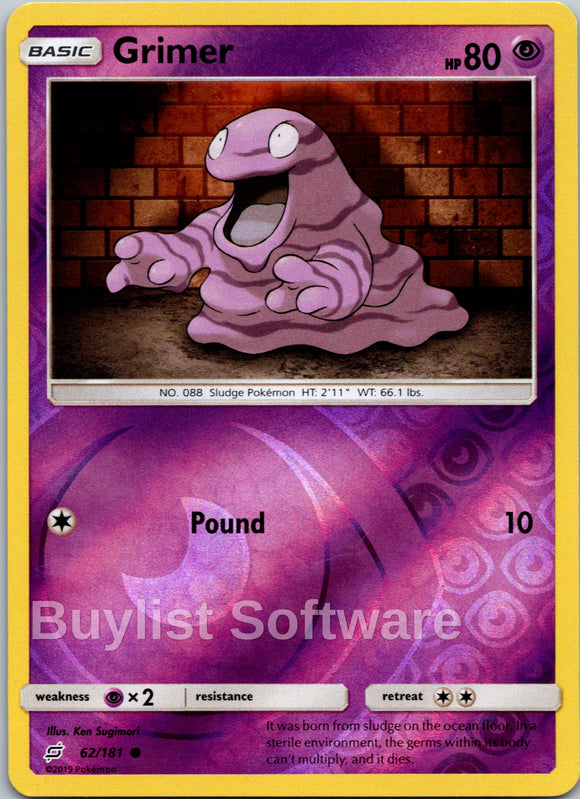 Grimer [62/181] [Team Up] Reverse Holofoil