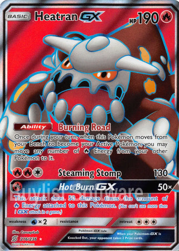 Heatran GX [216/236] [Unified Minds] Holofoil