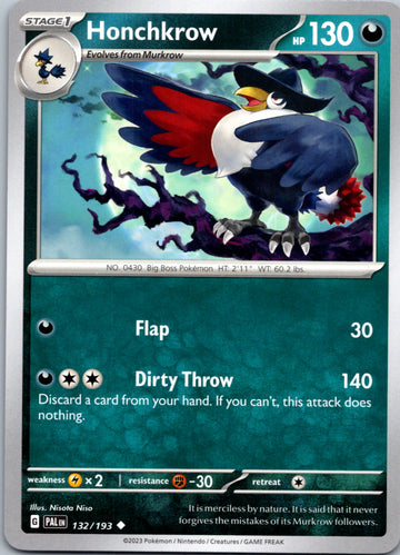 Honchkrow [132/193] [Paldea Evolved]