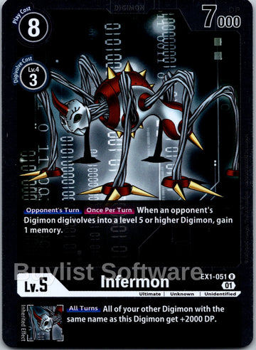 Infermon [EX1-051] [Classic Collection] Foil