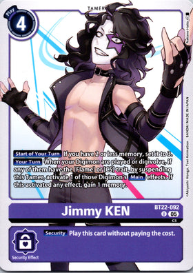 Jimmy KEN [BT22-092 U] [Cyber Eden]