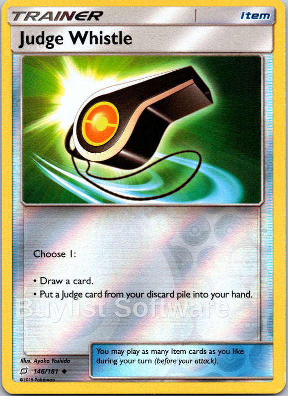 Judge Whistle [146/181] [Team Up] Reverse Holofoil