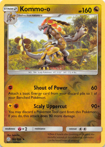 Kommo-o [163/236] [Cosmic Eclipse] Reverse Holofoil