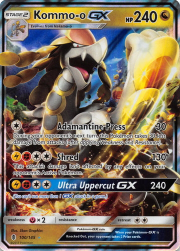 Kommo-o GX [100/145] [Guardians Rising] Holofoil