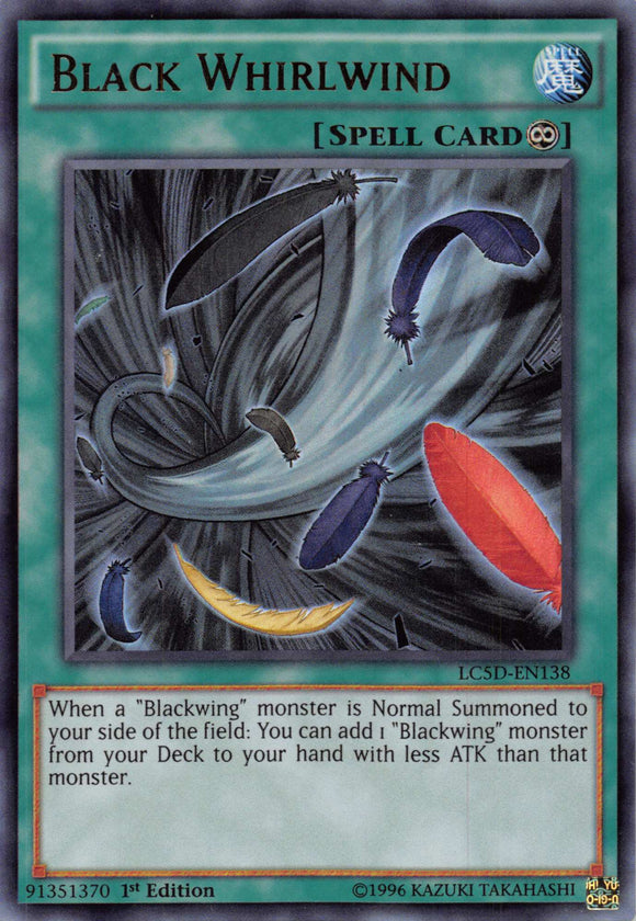 Black Whirlwind [LC5D-EN138] Ultra Rare