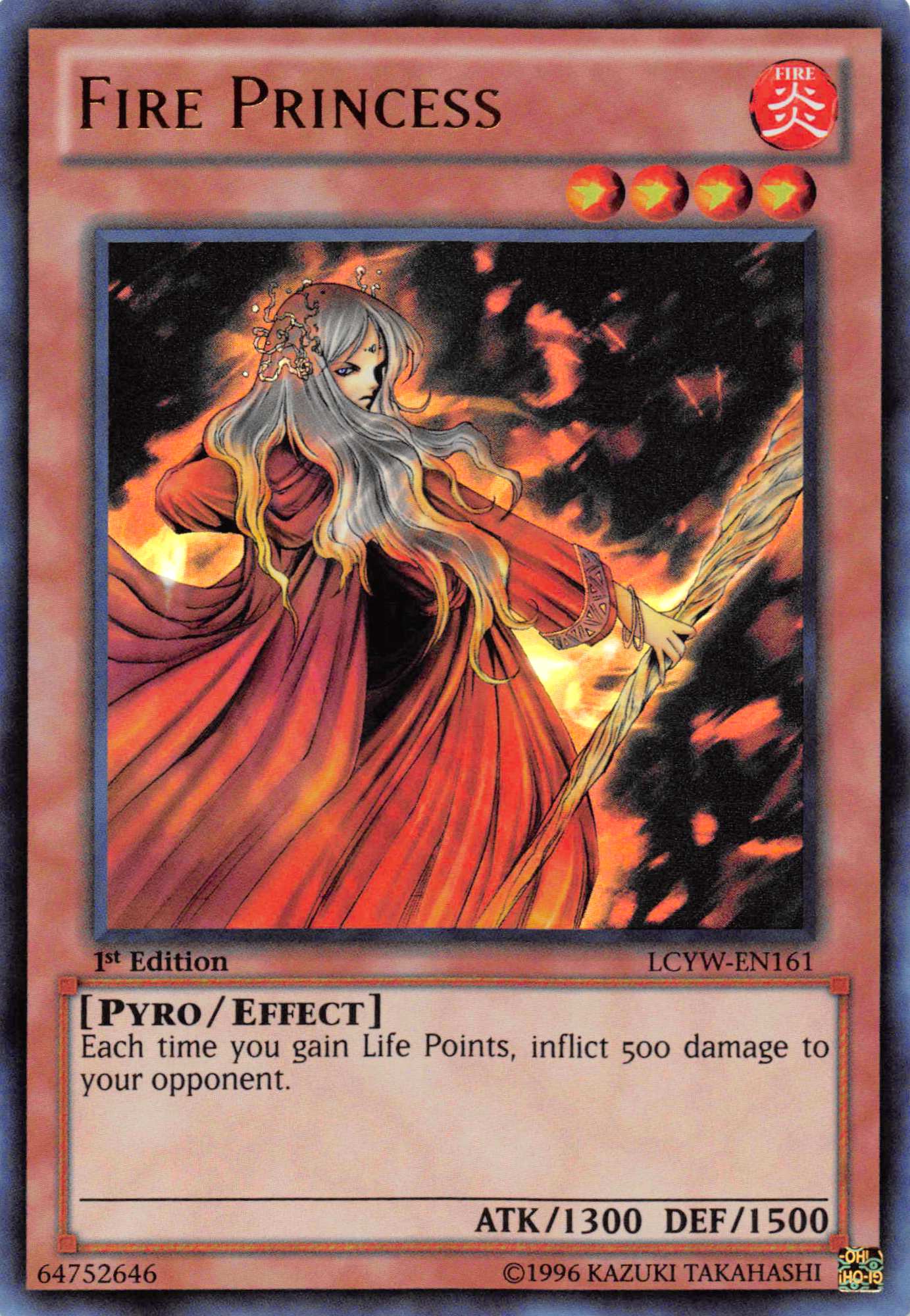 Fire Princess [LCYW-EN161] Ultra Rare
