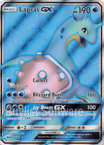 Lapras GX [139/149] [Sun & Moon Base Set] Holofoil