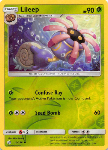 Lileep [10/236] [Cosmic Eclipse] Reverse Holofoil