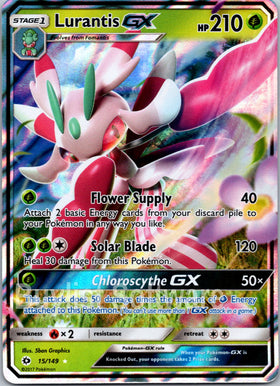 Lurantis GX [15/149] [Sun & Moon Base Set] Holofoil